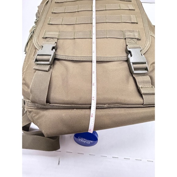 Military grade tactical back pack camping army green new bag durable hiking - Picture 8 of 9